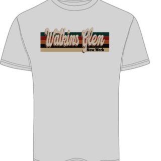 Adult Heavyweight T-Shirt Screen Printing Design # 96 WATKINS GLEN