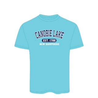 Adult Heavyweight T-Shirt Screen Printing Design # CANOBIE LAKE